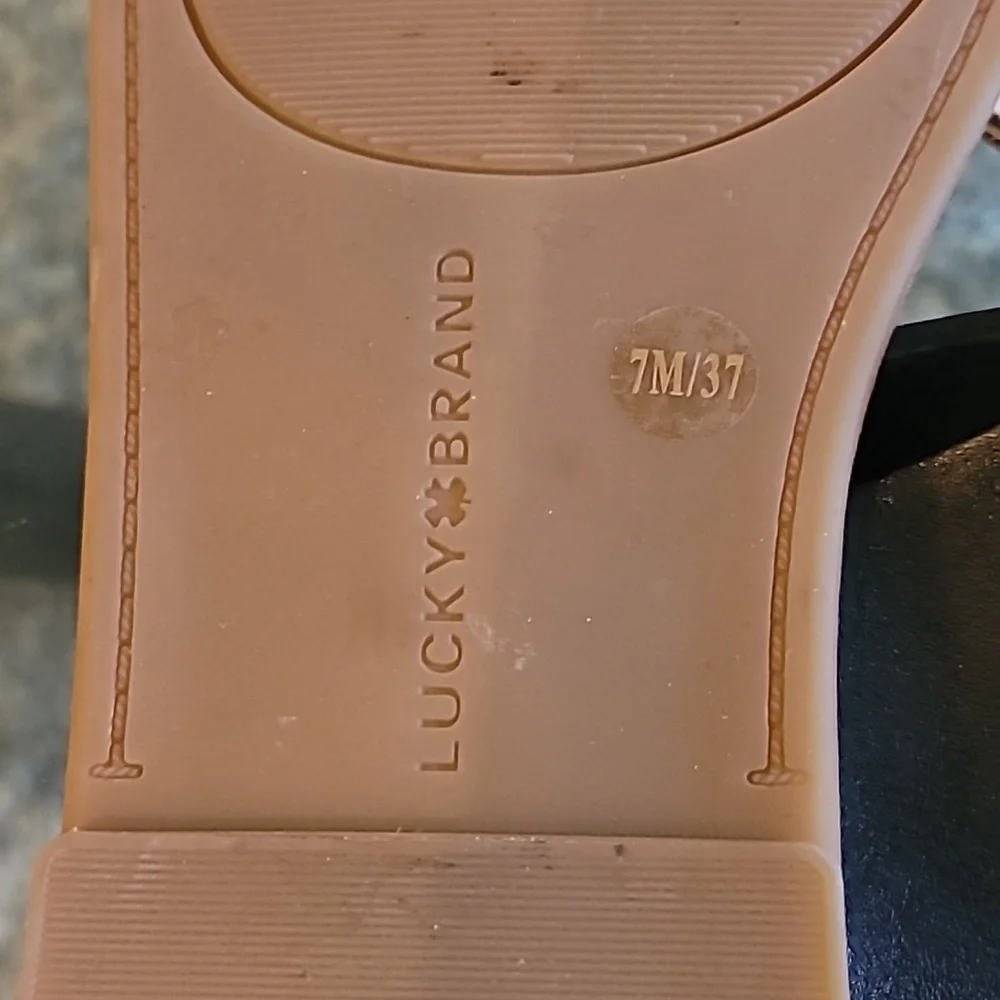 LUCKY BRAND- sandals size 7 - Picture 5 of 6